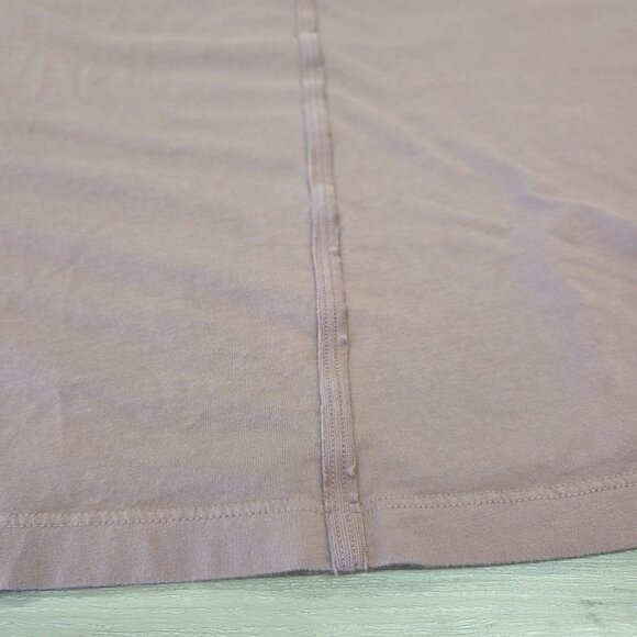 Lululemon All Yours Pima Cotton Short Sleeve T-Shirt Rose Womens Size 20 - Picture 13 of 16